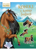 Koniki z krainy fantazji. 300 kolorowych naklejek