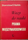 Wstęp do nauki prawa międzynarodowego