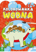 Kolorowanka wodna dinozaury