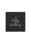 Serwetki Happy Birthday 33x33cm 20szt