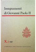 Insegnamenti di Giovanni Paolo II Tom X Część 2