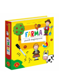 Puzzle magnetyczne Farma ALEX