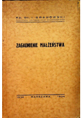 Zagadnienie małżeństwa 1934 r.