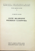 Cechy Składniowe Polskiego Czasownika