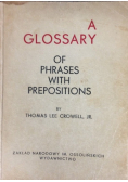 A Glossary of Phrases with Prepositions