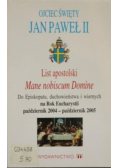 List apostolski mane nobiscum domine