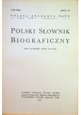 Polski słownik biograficzny tom XIX / 4 zeszyt 83