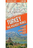 Trekking map Turcja najwy. szczyty 1:100 000 mapa