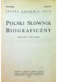 Polski Słownik Biograficzny Tom XXIII / 4  Zeszyt 99