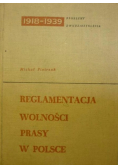 Reglamentacja wolności prasy w Polsce 1918 - 1939