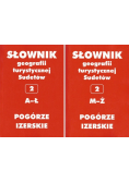 Słownik geografii turystycznej Sudetów Pogórze Izerskie tom 1 i 2