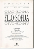 Filo sofija Filozofia wprowadzenie do filozofii rok IX numer 1 / 2009