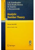 Analytic Number Theory