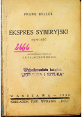 Ekspres Syberyjski 1930 r.