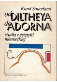 Od Diltheya do Adorna