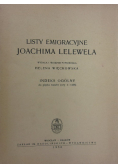 Listy emigracyjne Joachima Lelewela Indeks ogólny
