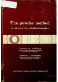 The Powder Method in X ray Crystallography