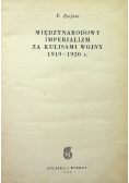 Międzynarodowy imperializm za kulisami wojny 1919 - 1920