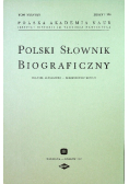Polski Słownik Biograficzny Tom XXXVIII/1 Zeszyt 156