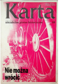 Karta nr 10 Nie można wrócić