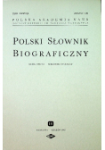 Polski Słownik Biograficzny Tom XXXVI nr 2 Zeszyt 149