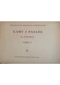 Gamy i pasaże na fortepian część I