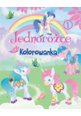Jednorożce. Kolorowanka