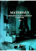 Materiały państwowego muzeum zamkowego w Pszczynie VIII
