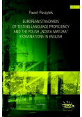 European standards of testing language proficiency and the polish Nowa Matura examinations in english
