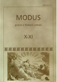 Modus prace z historii sztuki X - XI