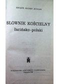 Słownik kościelny łacińsko - polski