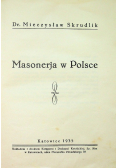 Masonerja w Polsce 1935 r.