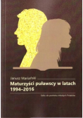 Maturzyści puławscy w latach 1994 2016