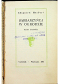Barbarzyńca w ogrodzie