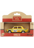 Kolekcja PRL Fiat 125p Rally żółty