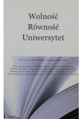 Wolność Równość Uniwersytet