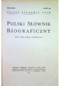 Polski słownik biograficzny tom XXVI / 3 zeszyt 110
