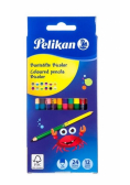 Kredki dwustronne 12szt