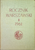 Rocznik Warszawski II 1961