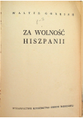 Za wolność Hiszpanii