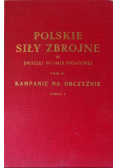Polskie siły zbrojne w drugiej wojnie światowej Tom I Część 1
