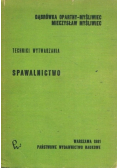 Techniki wytwarzania. Spawalnictwo
