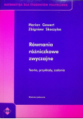 Równania różniczkowe