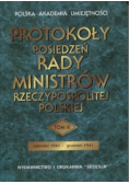 Protokoły posiedzeń rady ministrów Rzeczypospolitej Polskiej Tom III