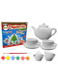 Świąteczny zestaw DIY malowanie porcelany