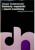 Elementy mechaniki chemii kwantowej