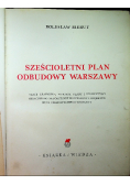 Sześcioletni Plan Odbudowy Warszawy 1950r.