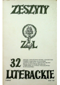 Zeszyty 32 literackie rok VIII