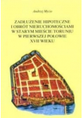 Zadłużenie hipoteczne i obrót nieruchomościami w Starym Mieście Toruniu w pierwszej połowie XVII wieku