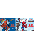 Blok techniczny A4/10K biały Spider Man